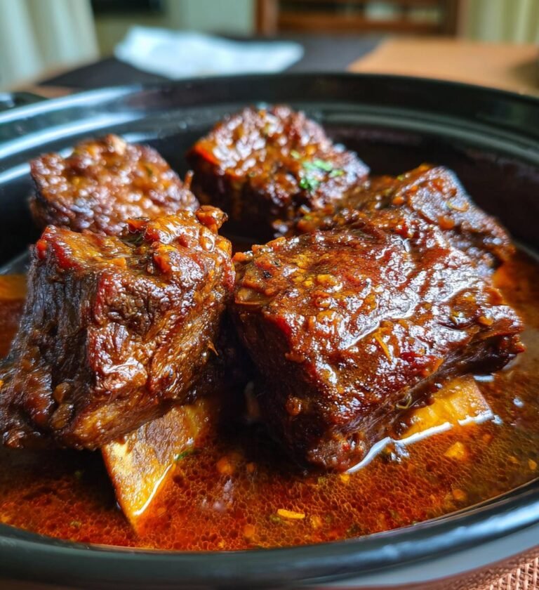 beef short ribs slow cooker