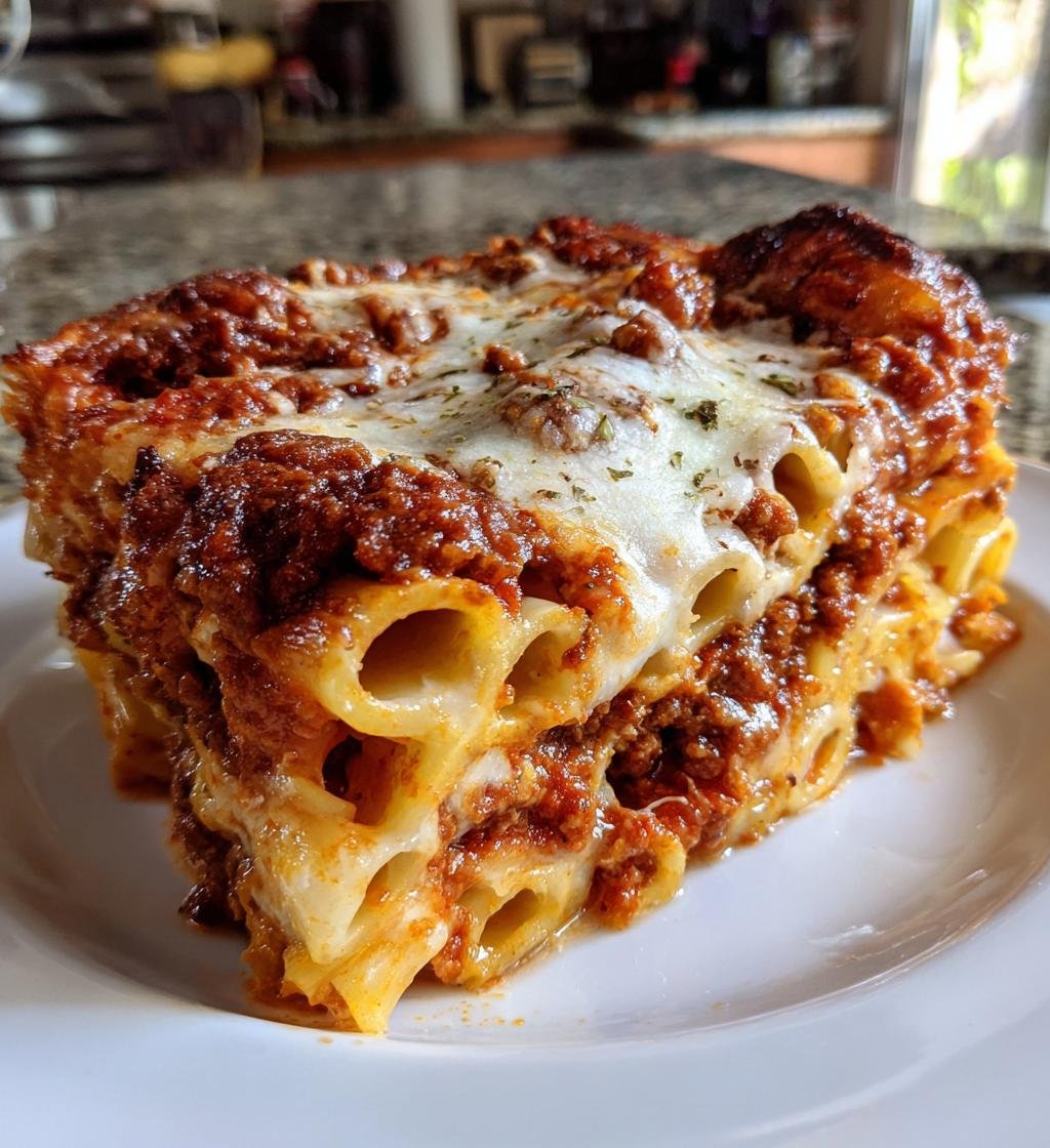 Baked Ziti Recipe with Meat Sauce – Easy & Delicious Comfort Food