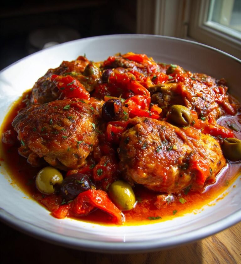 slow cooker chicken cacciatore recipe
