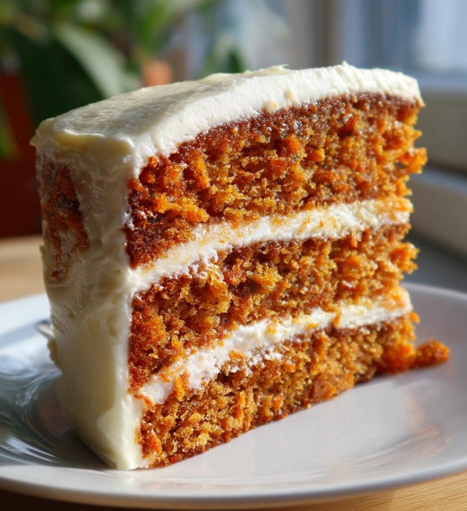 carrot cake recipe with cream cheese frosting