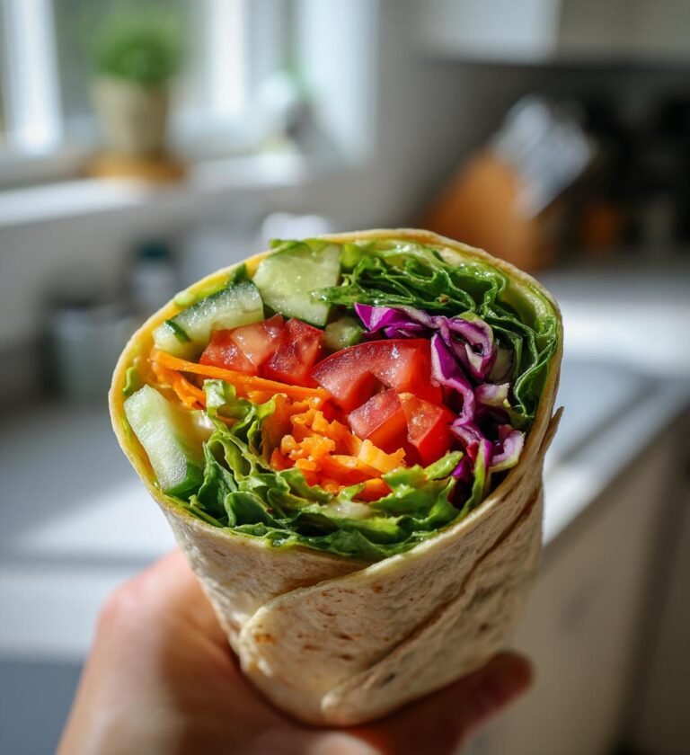 veggie wrap recipe healthy