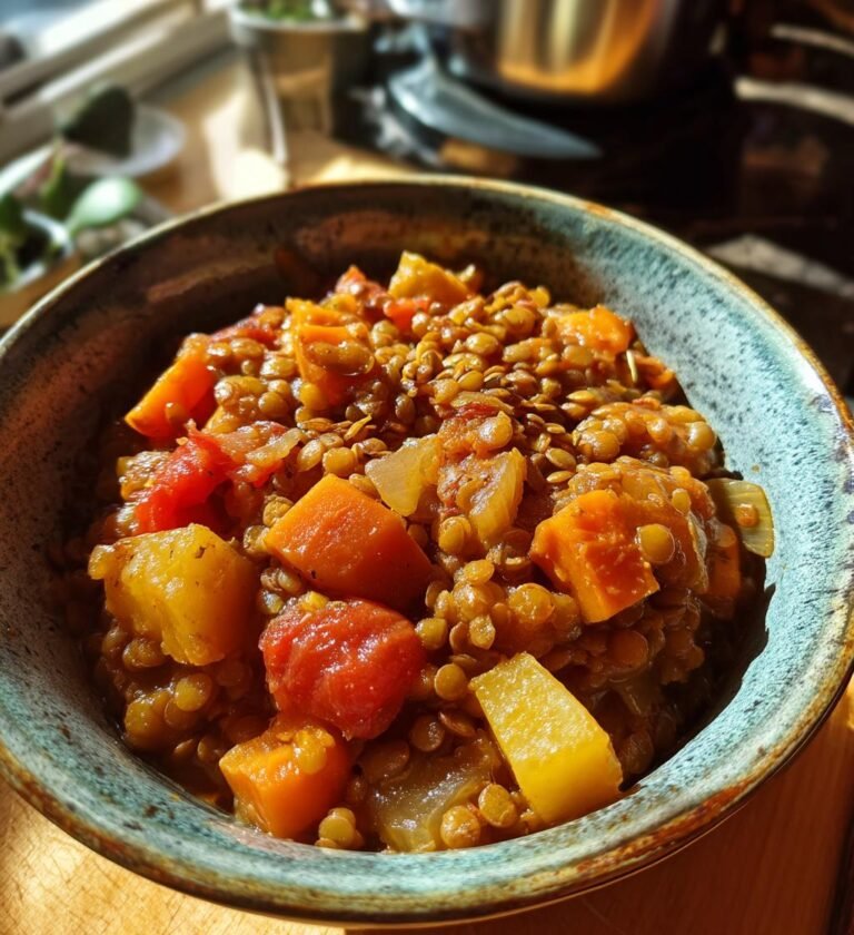 lentil and vegetable stew recipe