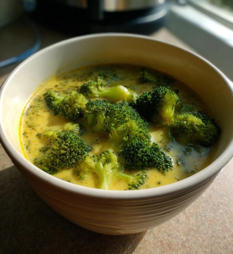 creamy broccoli cheddar soup