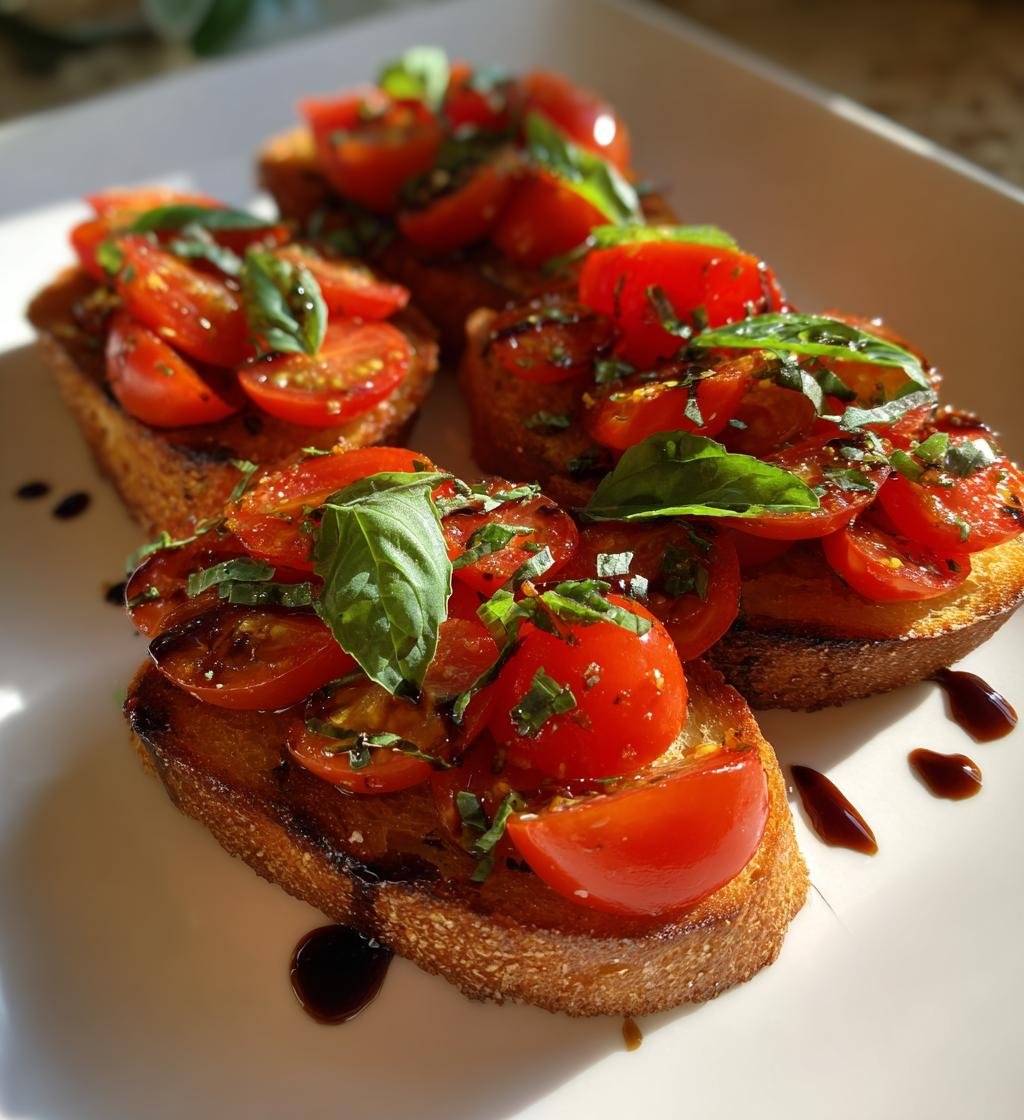 Bruschetta Recipe Classic Tomato - Easy & Delicious Appetizer