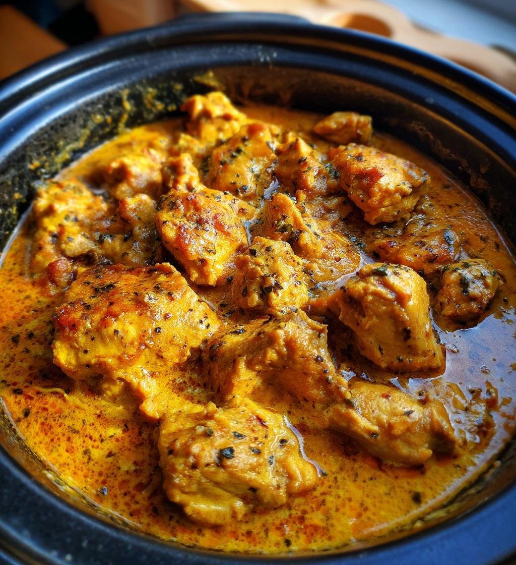 Slow Cooker Butter Chicken Recipe: Easy and Delicious Indian Meal