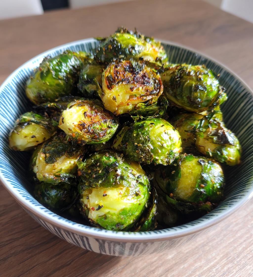 Air Fryer Brussels Sprouts Crispy and Delicious in Just 15 Minutes