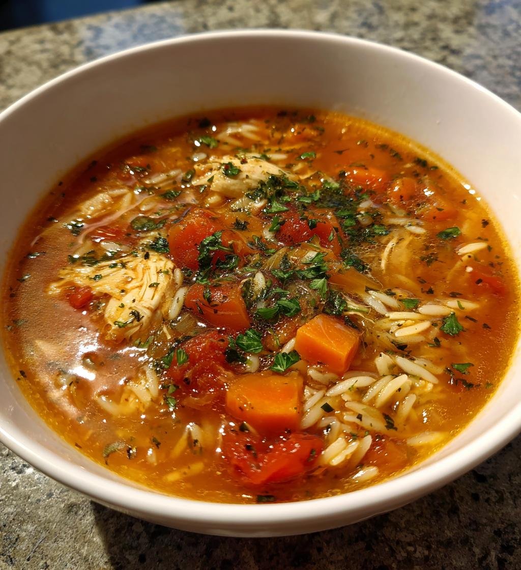 Slow Cooker Chicken Orzo Soup Recipe - Simple & Delicious Comfort Food