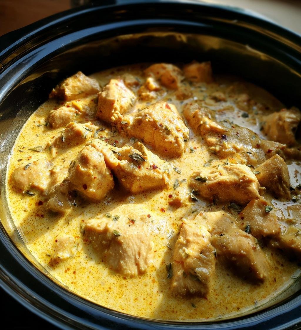 Slow Cooker Creamy Chicken Recipe Easy - Perfectly Juicy Every Time