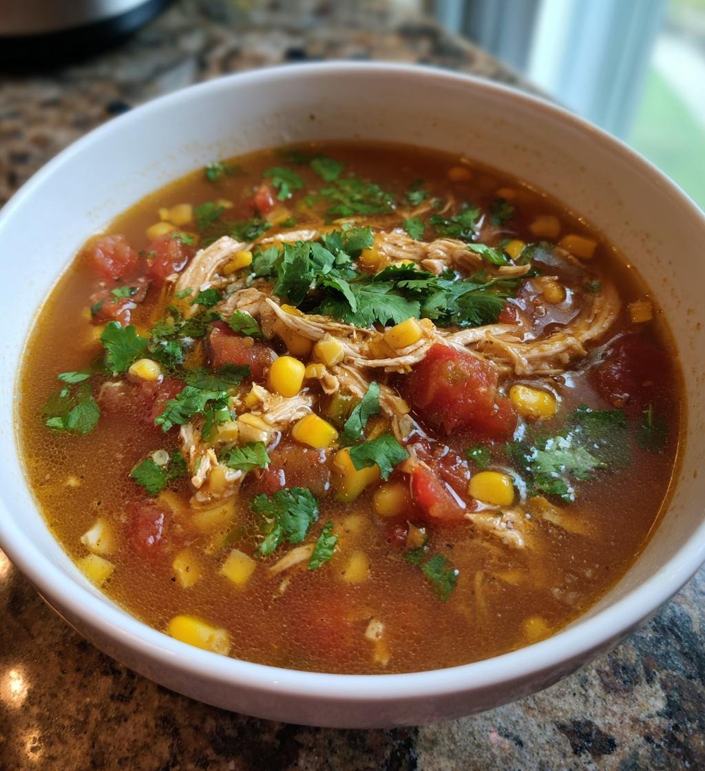 Slow Cooker Chicken Tortilla Soup Recipe - Easy & Delicious Comfort Food