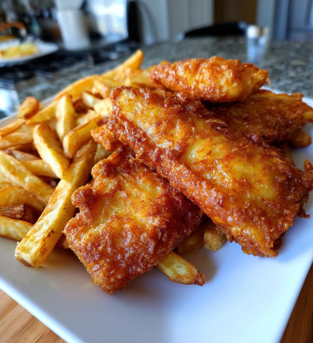 Air Fryer Fish and Chips Recipe Easy - Crispy and Delicious