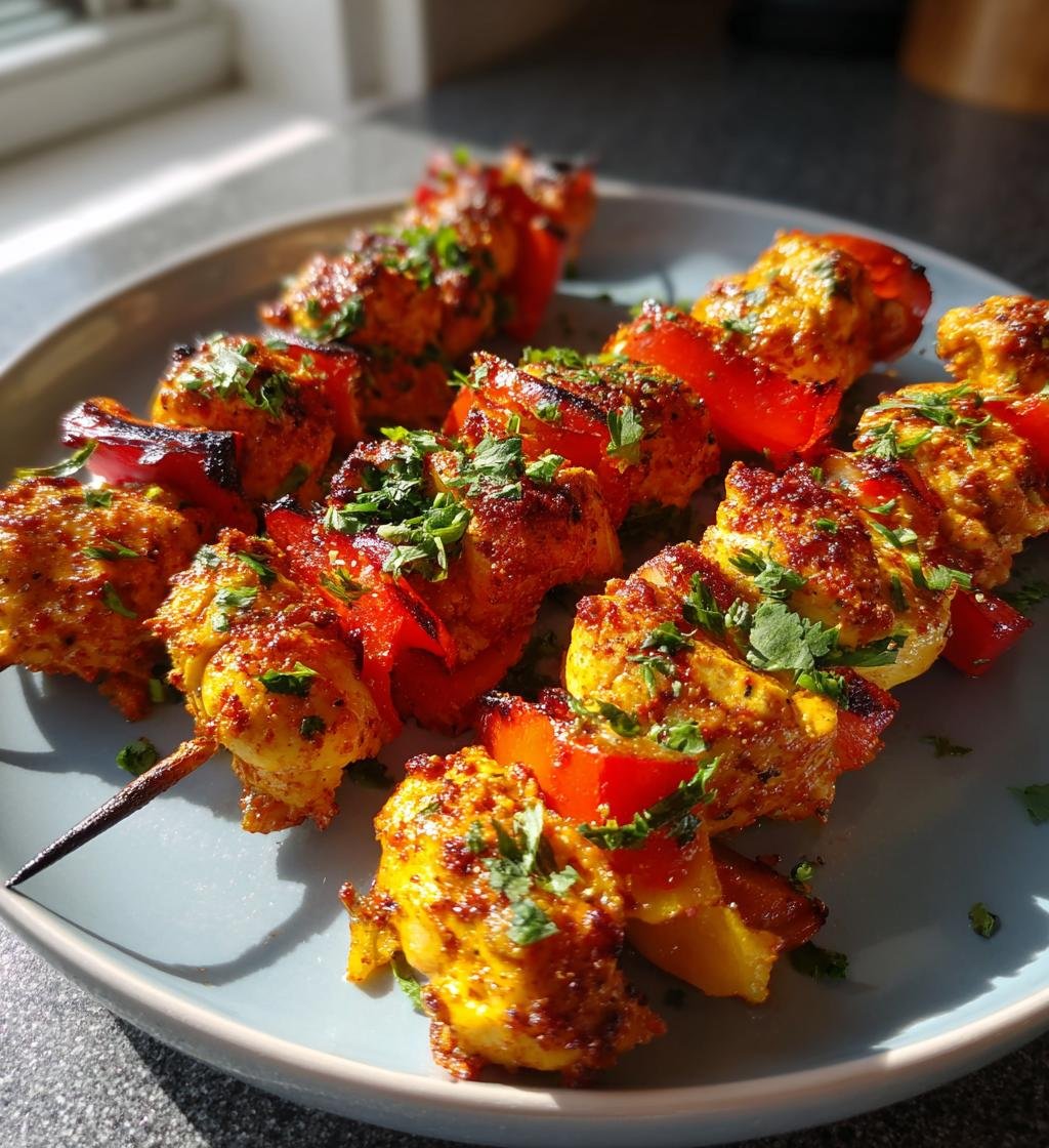 Air Fryer Chicken Kabobs Recipe Easy and Deliciously Juicy