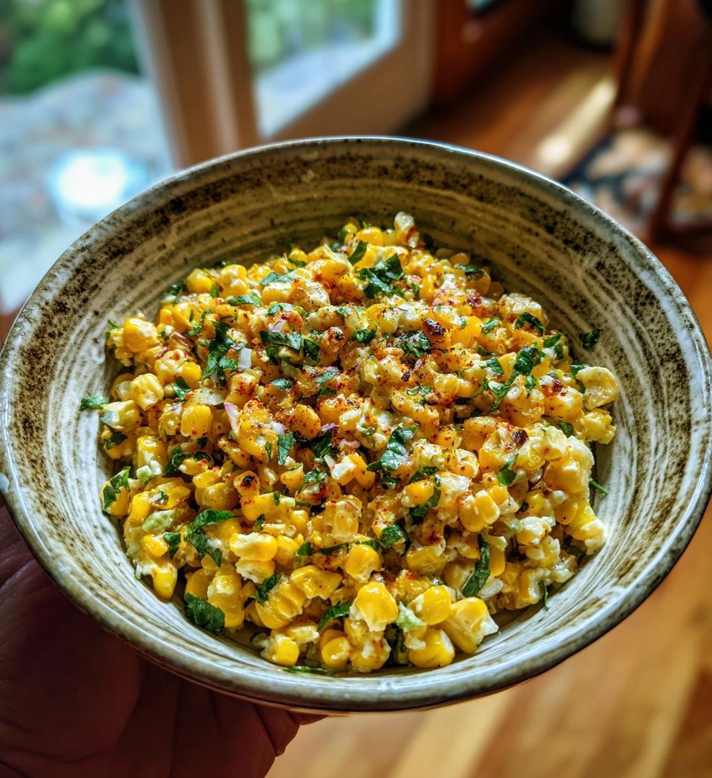 Homemade Street Corn Salad for Summer Cookouts - Deliciously Simple