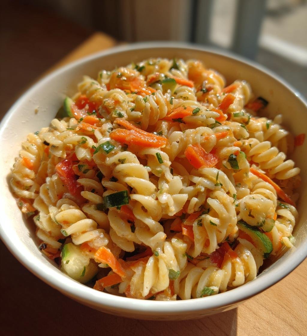 easy cold lemon pasta salad for summer cookouts