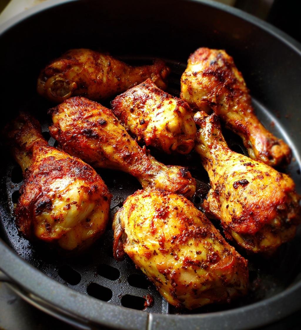 Air Fryer Chicken Drumsticks for Summer Cookouts – Perfectly Crispy!