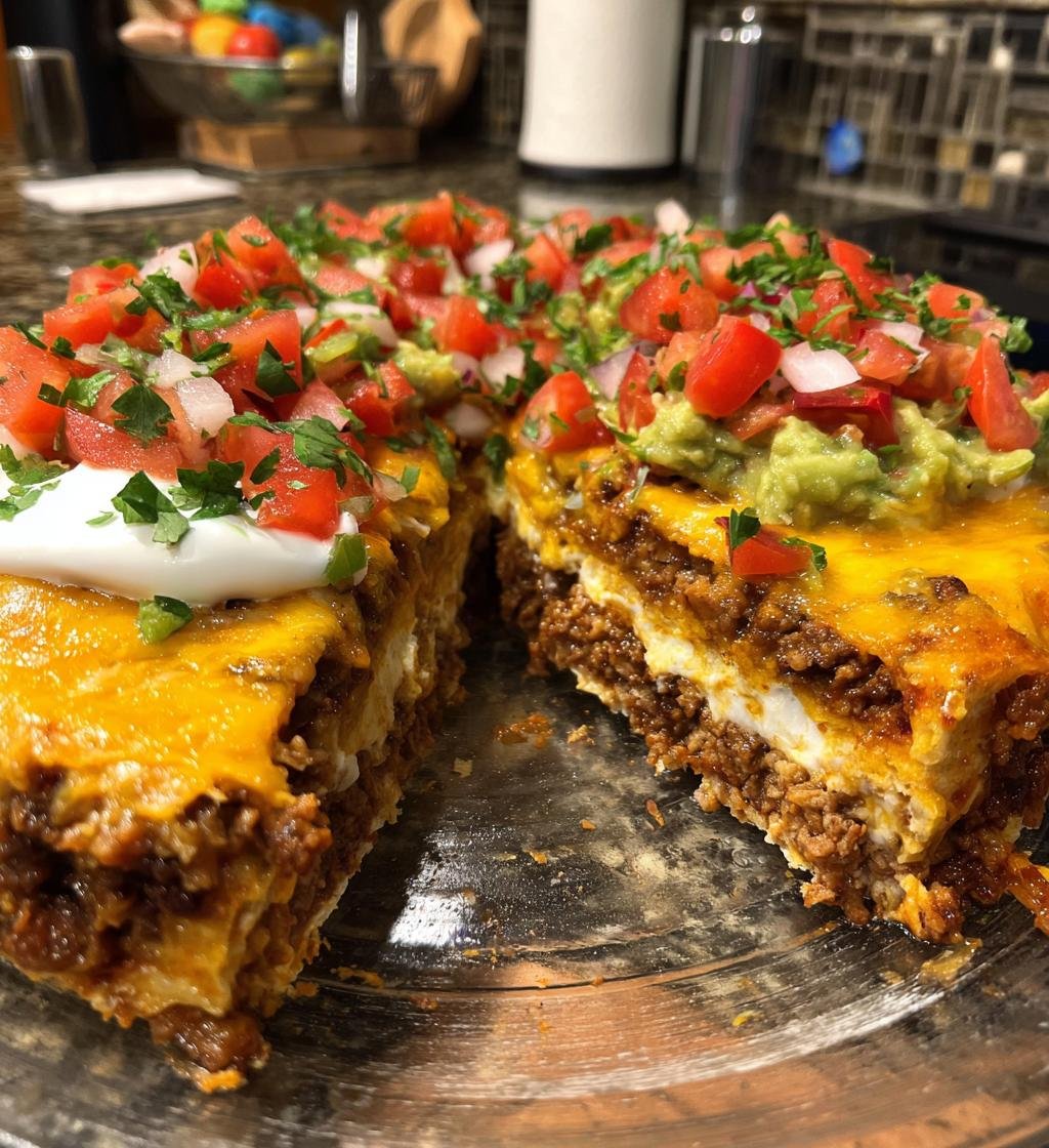 Easy Layered Taco Dip for Graduation Party – The Perfect Crowd-Pleaser