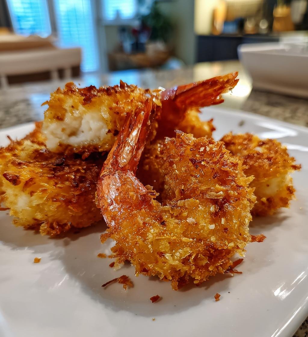 Crispy Air Fryer Coconut Shrimp for Summer Parties – Easy & Delicious