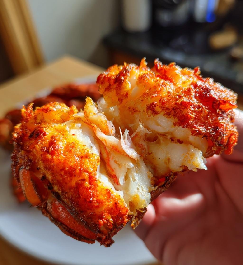 Air Fryer Lobster Tails for Father's Day Dinner - Easy & Delicious