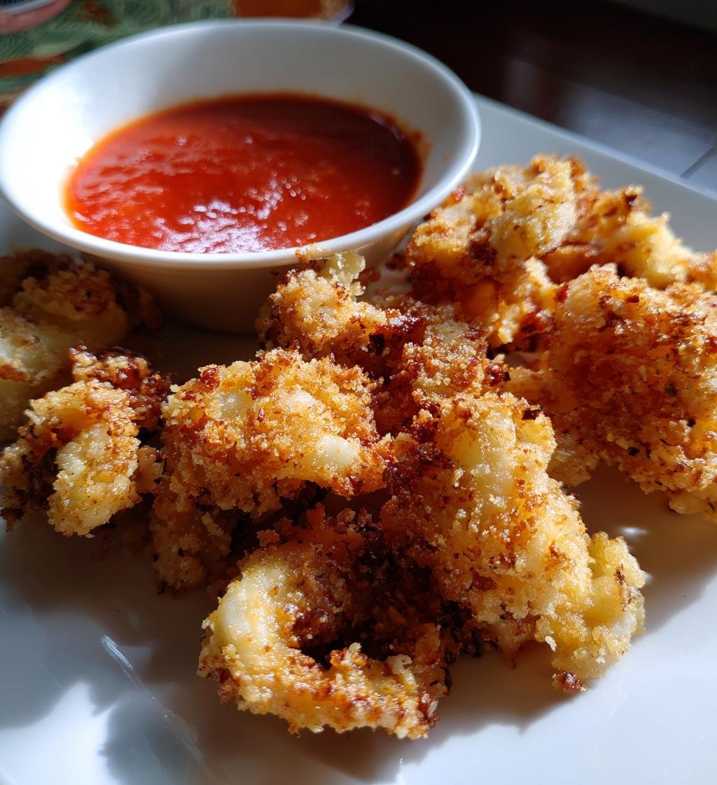 Crispy Air Fryer Calamari with Marinara Sauce – Easy & Delicious