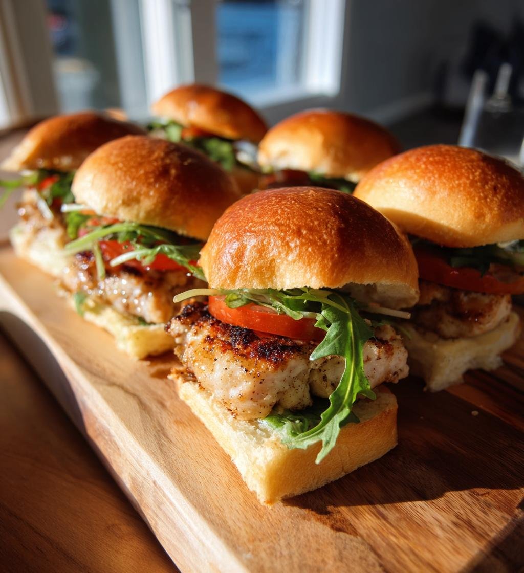 Crispy Air Fryer Chicken Sliders for Summer Parties – Easy & Delicious
